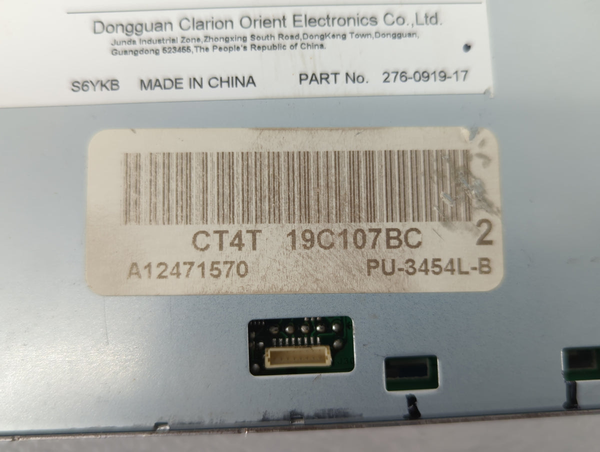 2012-2012 Ford Edge Am Fm Cd Player Radio Receiver 511302 - Oemusedautoparts1.com