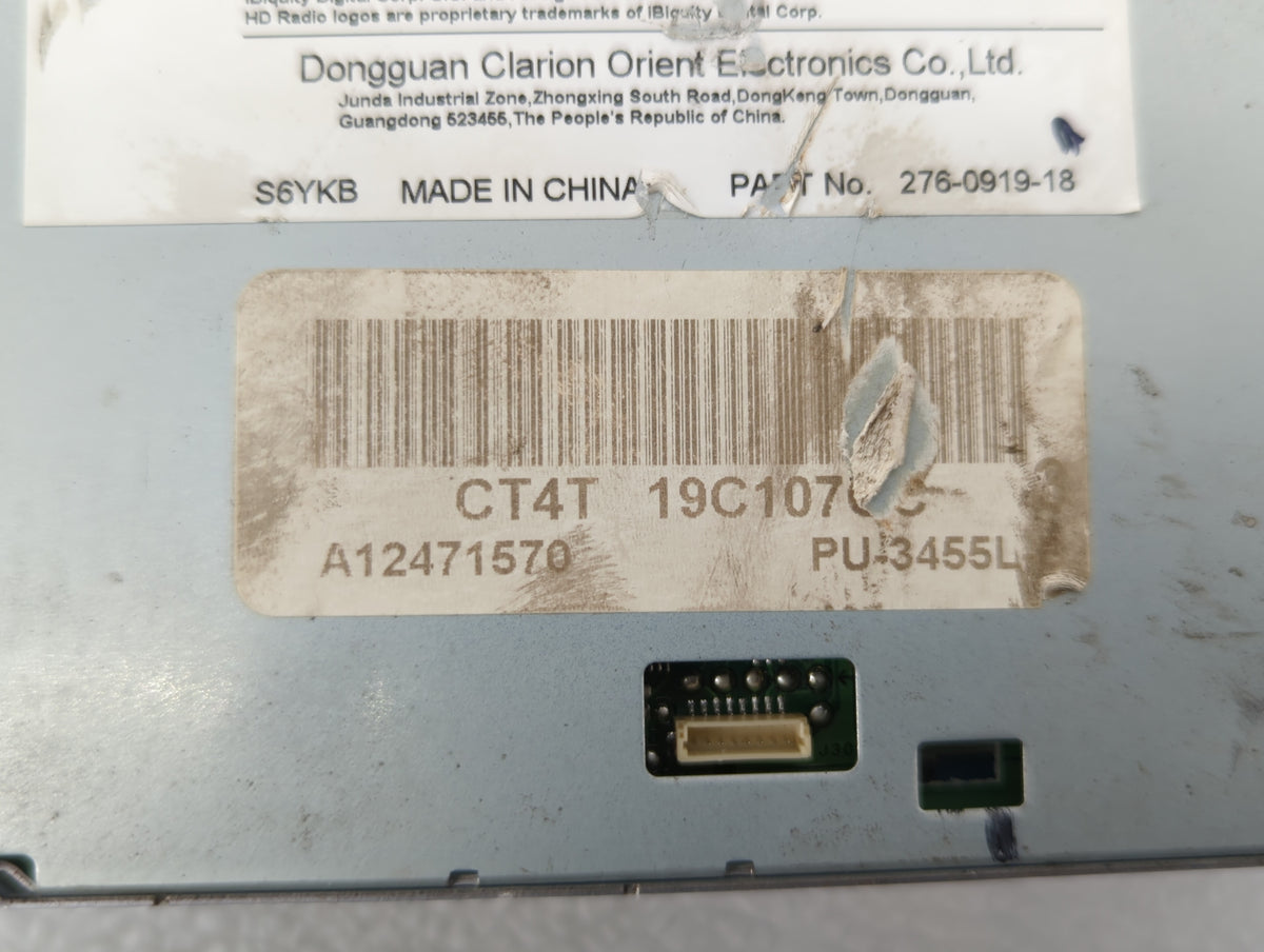 2012-2012 Ford Edge Am Fm Cd Player Radio Receiver 517642 - Oemusedautoparts1.com