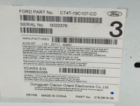 2012 Ford Edge Radio AM FM Cd Player Receiver Replacement P/N:CT4T-19C107-BC CT4T-19C107-BB, CT4T-19C107-CB, CT4T-19C107-CD 