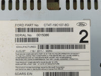 2012-2012 Ford Edge Am Fm Cd Player Radio Receiver - Oemusedautoparts1.com