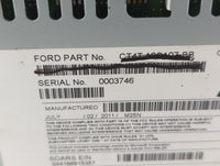 2012 Ford Edge Radio AM FM Cd Player Receiver Replacement P/N:CT4T-19C107-BD Fits Fits 2013 OEM Used Auto Parts - Oemusedaut