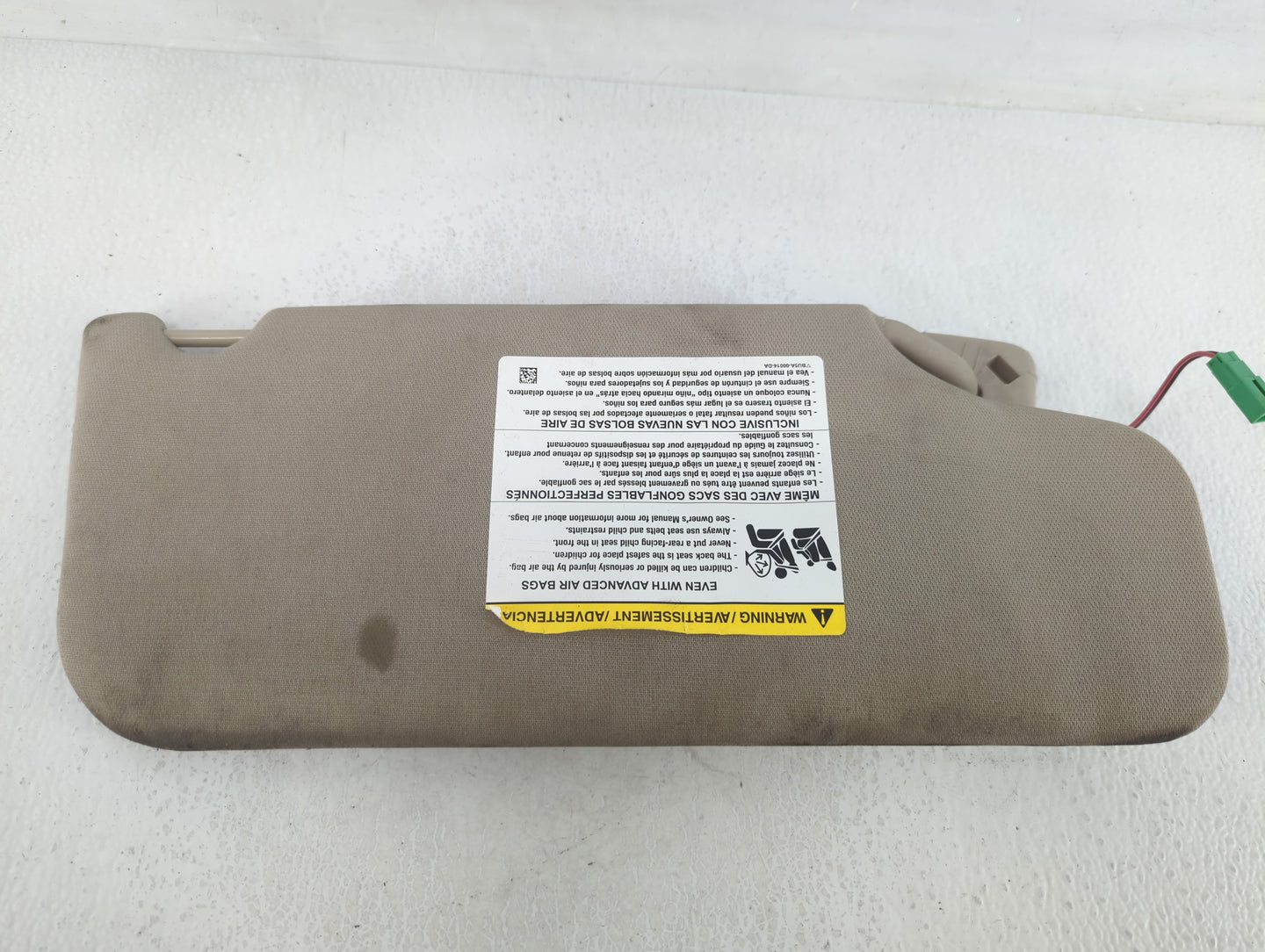 2011-2014 Ford Edge Sun Visor Shade Replacement Driver Left Mirror Fits Fits 2011 2012 2013 2014 OEM Used Auto Parts - Oemus