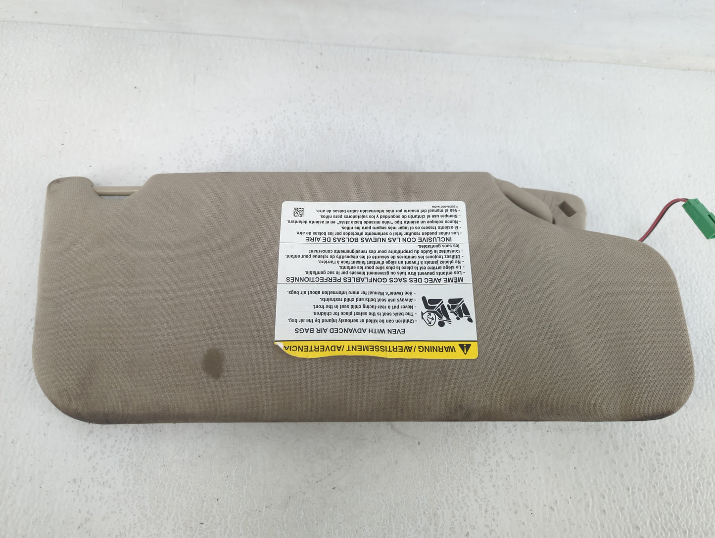 2011-2014 Ford Edge Sun Visor Shade Replacement Driver Left Mirror Fits Fits 2011 2012 2013 2014 OEM Used Auto Parts - Oemus