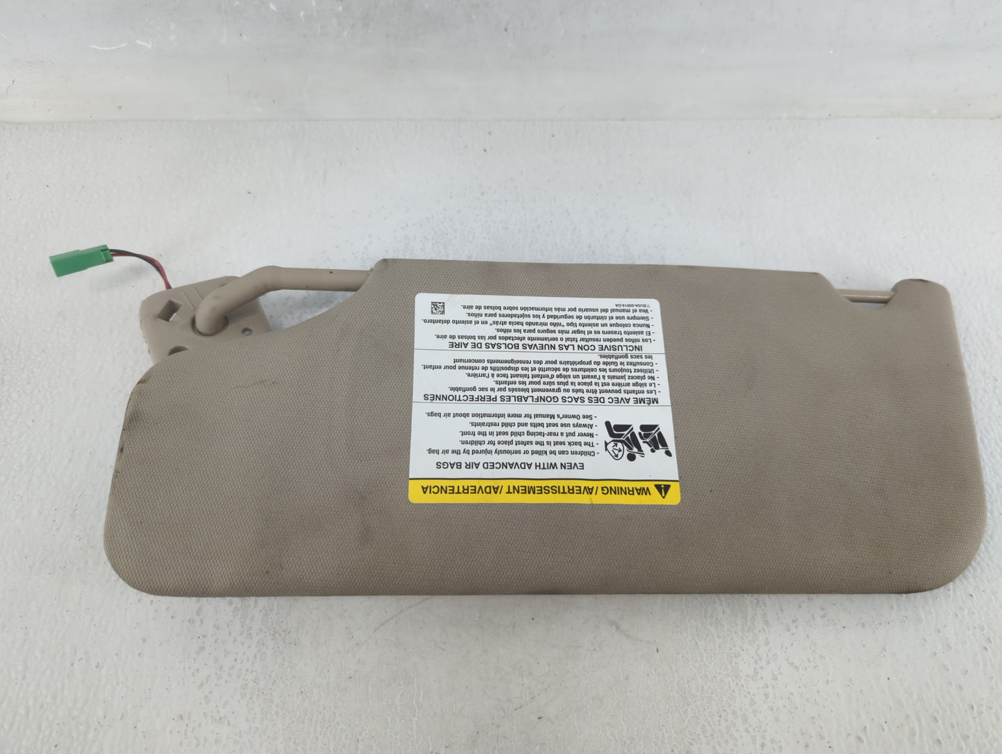 2011-2014 Ford Edge Sun Visor Shade Replacement Passenger Right Mirror Fits Fits 2011 2012 2013 2014 2015 OEM Used Auto Part