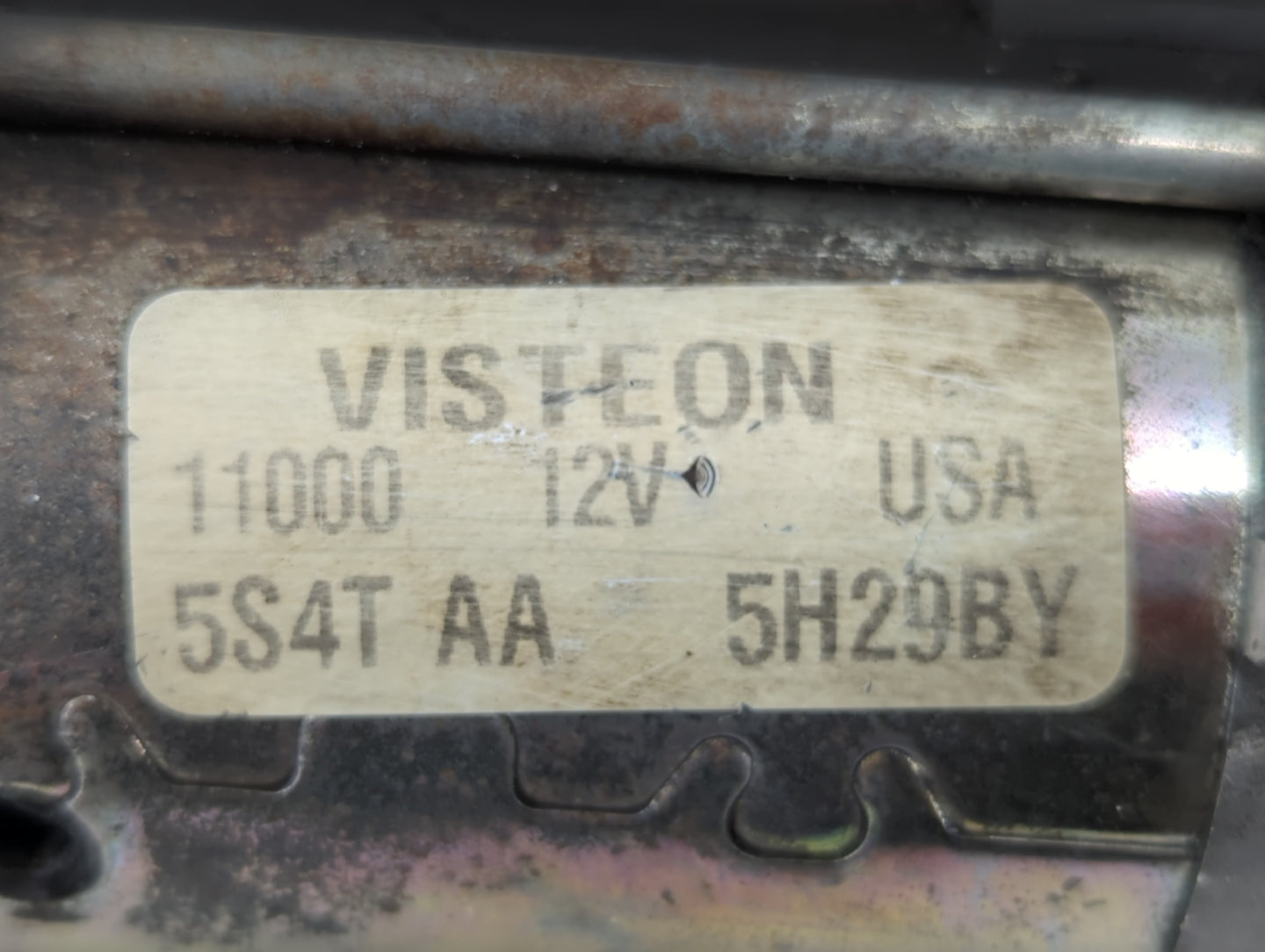 2012-2013 Ford Edge Car Starter Motor Solenoid OEM P/N:5S4T-11000-AA Fits OEM Used Auto Parts - Oemusedautoparts1.com