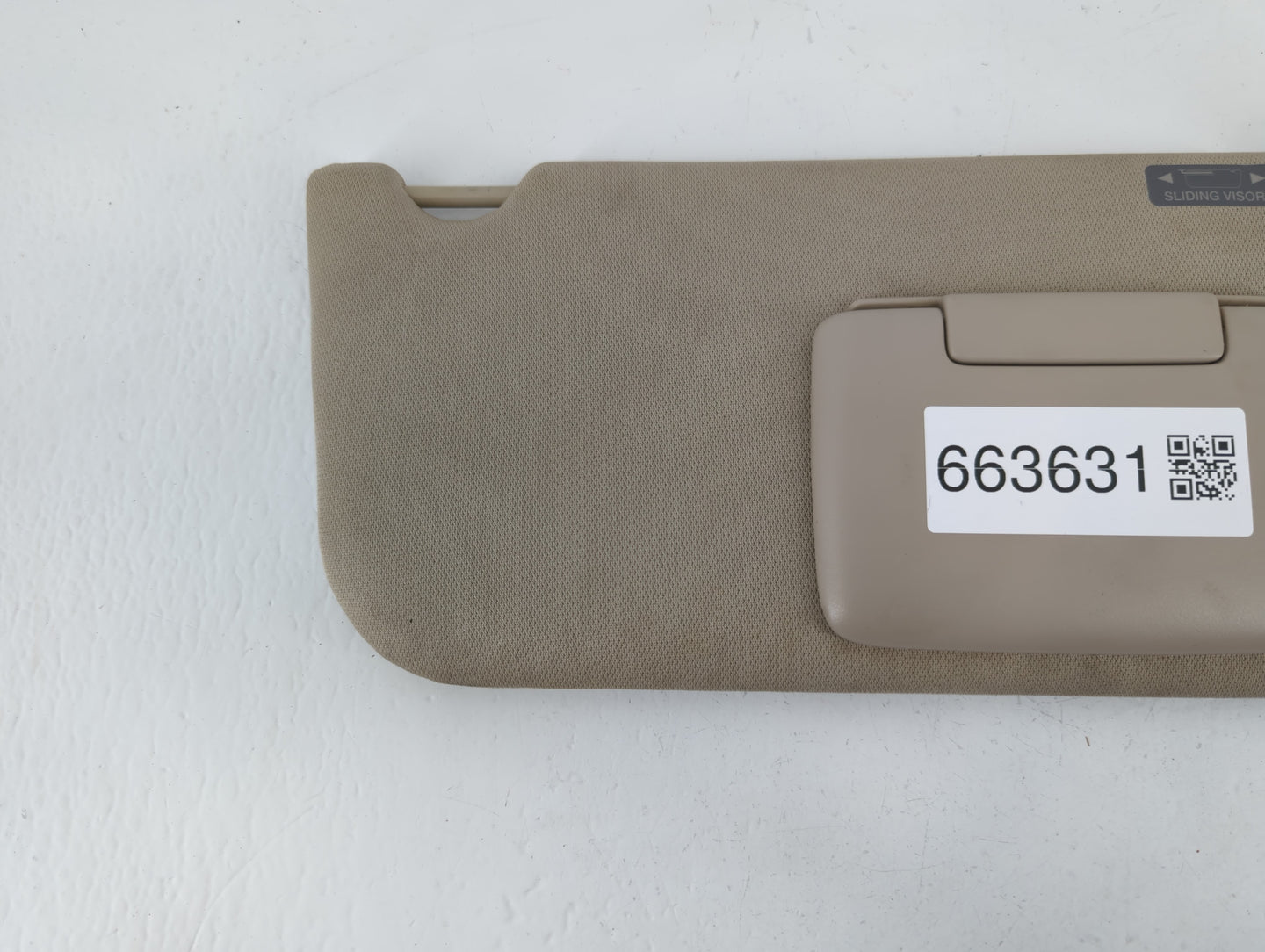 2011-2014 Ford Edge Sun Visor Shade Replacement Passenger Right Mirror Fits Fits 2011 2012 2013 2014 OEM Used Auto Parts - O