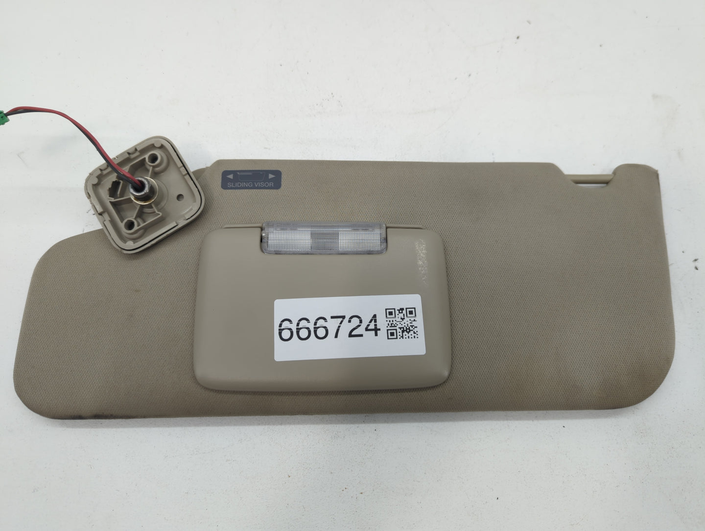 2011-2014 Ford Edge Sun Visor Shade Replacement Driver Left Mirror Fits Fits 2011 2012 2013 2014 OEM Used Auto Parts - Oemus