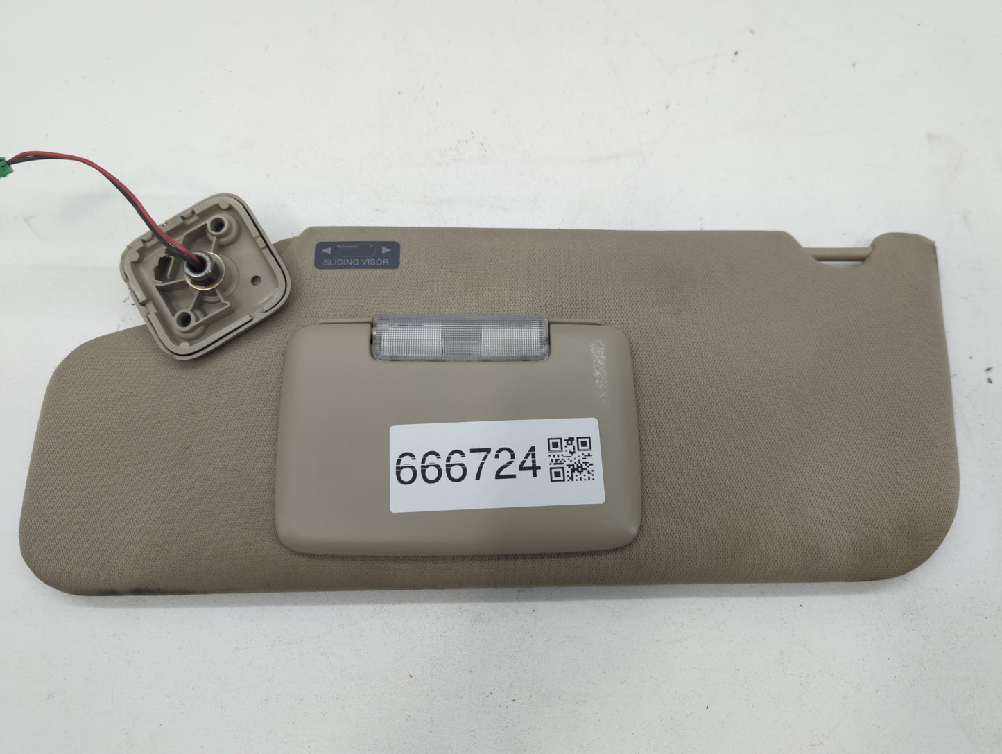 2011-2014 Ford Edge Sun Visor Shade Replacement Driver Left Mirror Fits Fits 2011 2012 2013 2014 OEM Used Auto Parts - Oemus