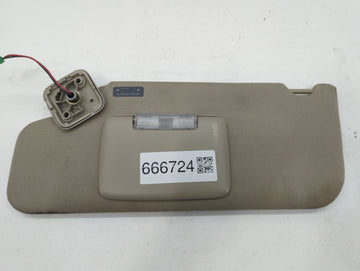 2011-2014 Ford Edge Sun Visor Shade Replacement Driver Left Mirror Fits Fits 2011 2012 2013 2014 OEM Used Auto Parts