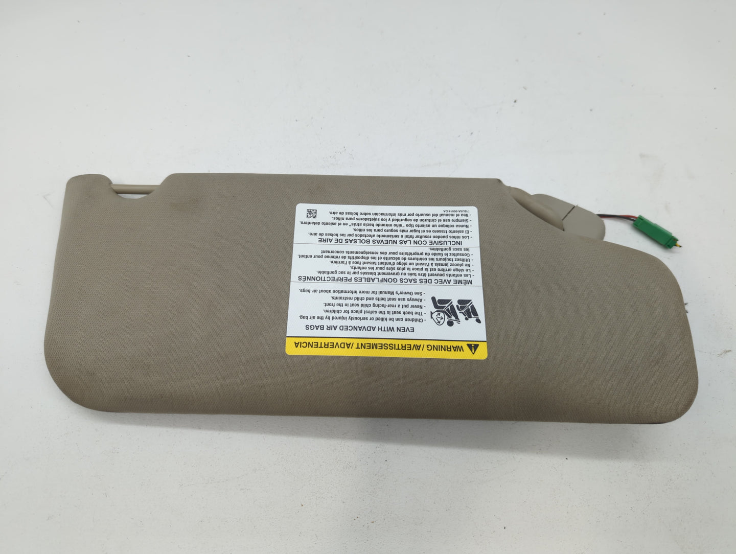 2011-2014 Ford Edge Sun Visor Shade Replacement Driver Left Mirror Fits Fits 2011 2012 2013 2014 OEM Used Auto Parts - Oemus