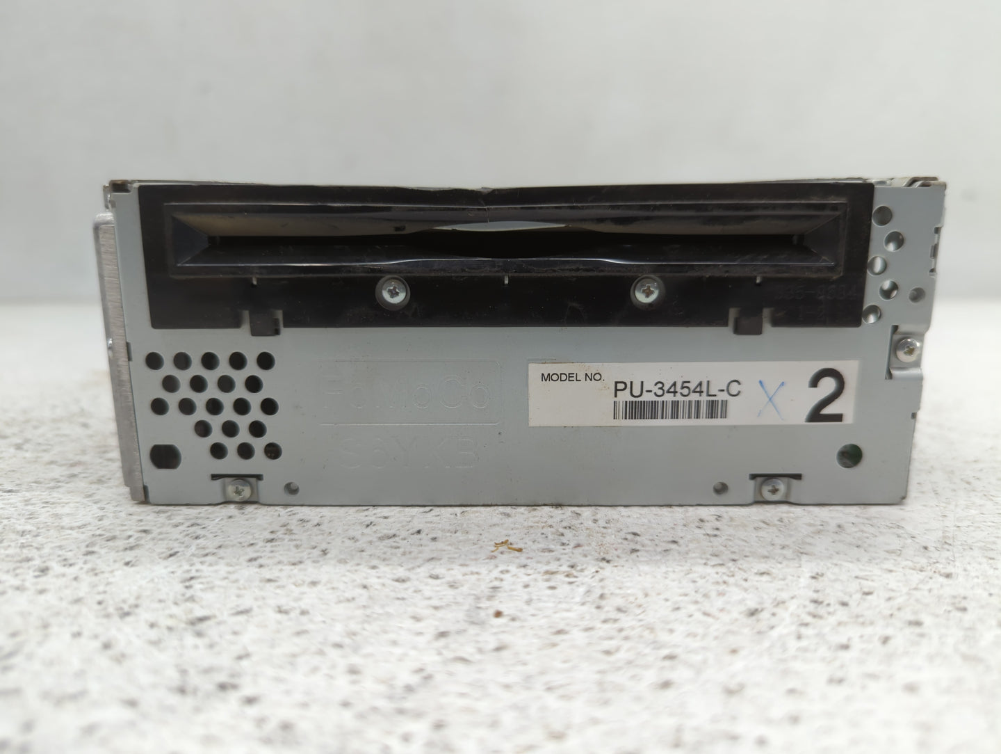 2012 Ford Edge Radio AM FM Cd Player Receiver Replacement P/N:CT4T-19C107-BD Fits OEM Used Auto Parts - Oemusedautoparts1.co