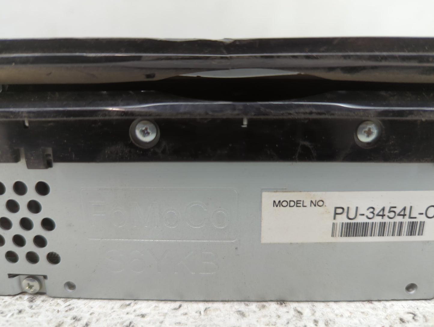 2012 Ford Edge Radio AM FM Cd Player Receiver Replacement P/N:CT4T-19C107-BD Fits OEM Used Auto Parts - Oemusedautoparts1.co