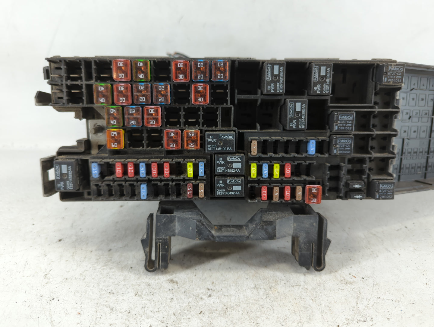 2012-2014 Ford Edge Fusebox Fuse Box Panel Relay Module P/N:BT4T-14A003-AA Fits Fits 2012 2013 2014 OEM Used Auto Parts - Oe
