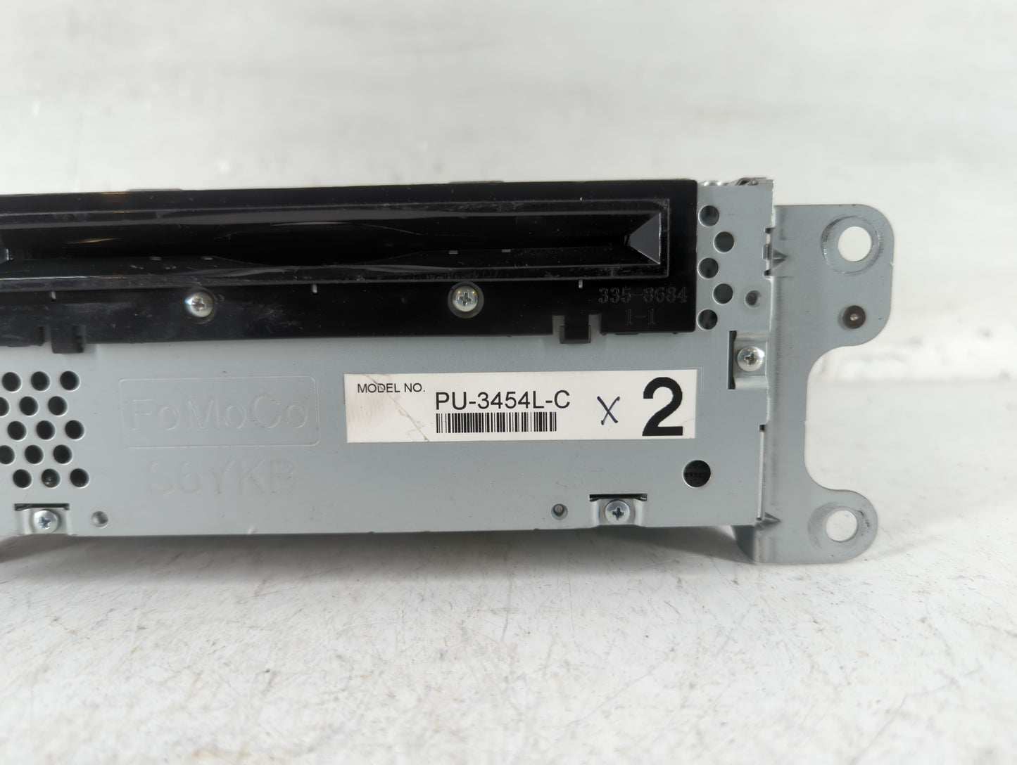 2012 Ford Edge Radio AM FM Cd Player Receiver Replacement P/N:CT4T-19C107-BD Fits OEM Used Auto Parts - Oemusedautoparts1.co