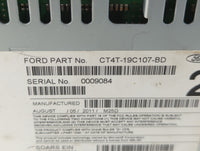 2012 Ford Edge Radio AM FM Cd Player Receiver Replacement P/N:CT4T-19C107-BD Fits Fits 2013 OEM Used Auto Parts - Oemusedaut