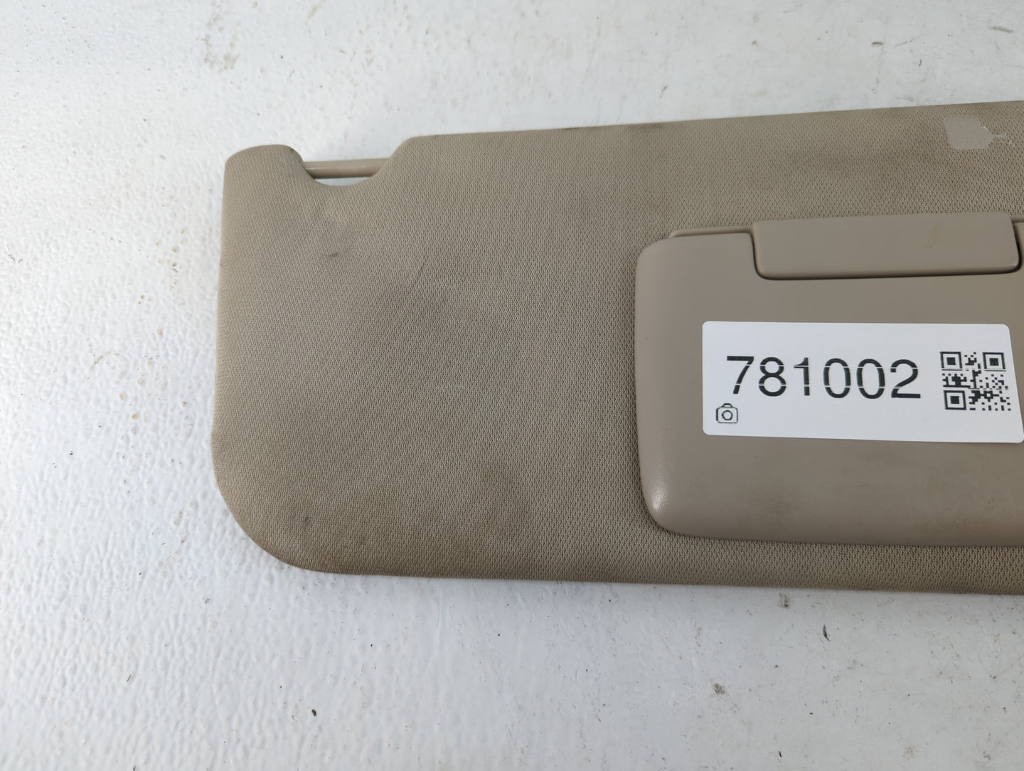 2011-2014 Ford Edge Sun Visor Shade Replacement Passenger Right Mirror Fits Fits 2011 2012 2013 2014 OEM Used Auto Parts - O