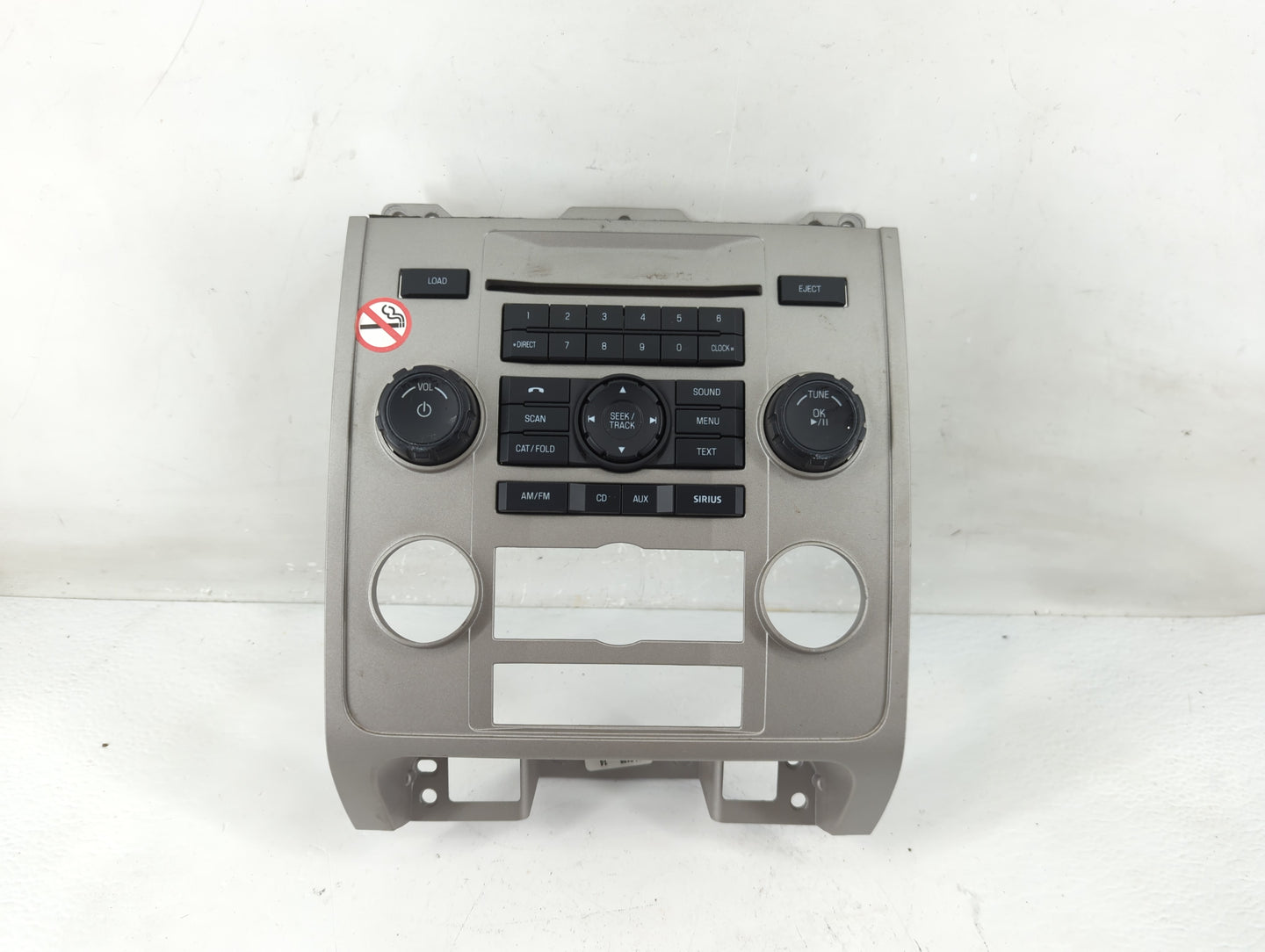2009-2012 Ford Escape Radio AM FM Cd Player Receiver Replacement P/N:PL8T-18A802-BB Fits Fits 2009 2010 2011 2012 OEM Used A