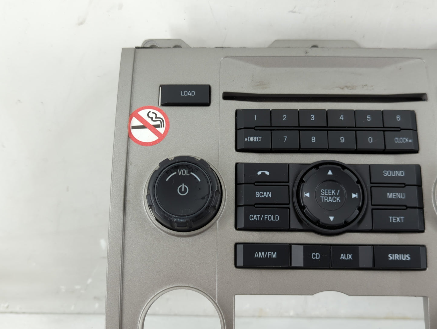 2009-2012 Ford Escape Radio AM FM Cd Player Receiver Replacement P/N:PL8T-18A802-BB Fits Fits 2009 2010 2011 2012 OEM Used A