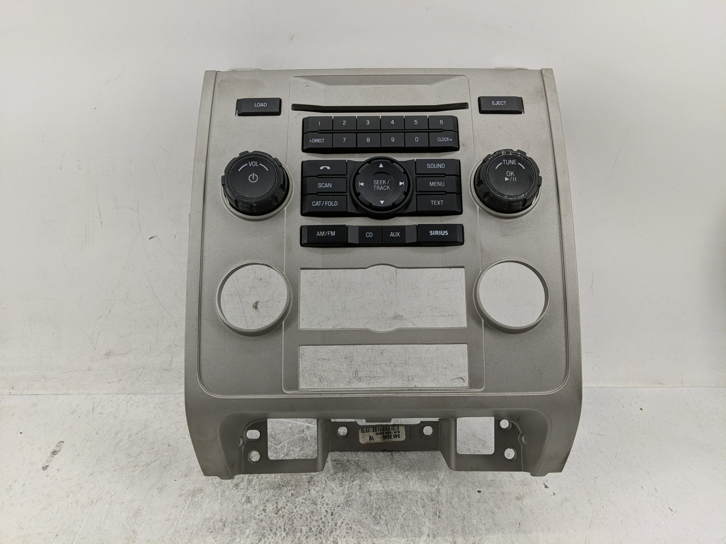 2009-2012 Ford Escape Radio AM FM Cd Player Receiver Replacement P/N:9L8T-18A802-BB Fits Fits 2009 2010 2011 2012 OEM Used A