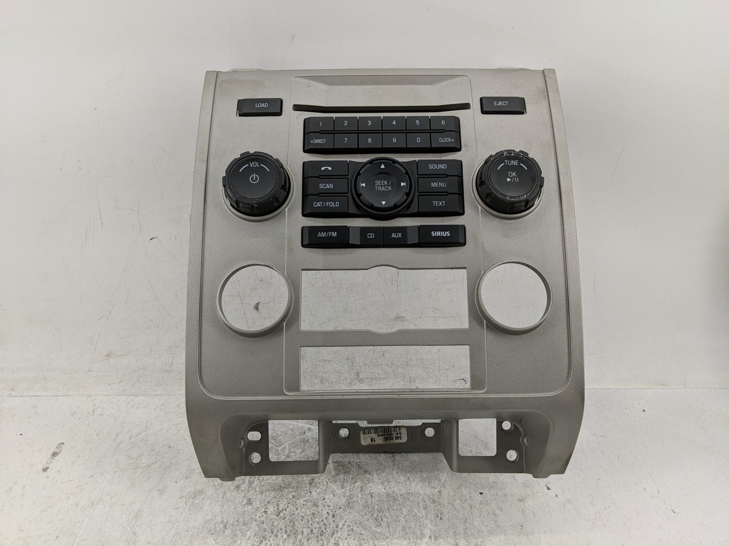 2009-2012 Ford Escape Radio AM FM Cd Player Receiver Replacement P/N:9L8T-18A802-BB Fits Fits 2009 2010 2011 2012 OEM Used A
