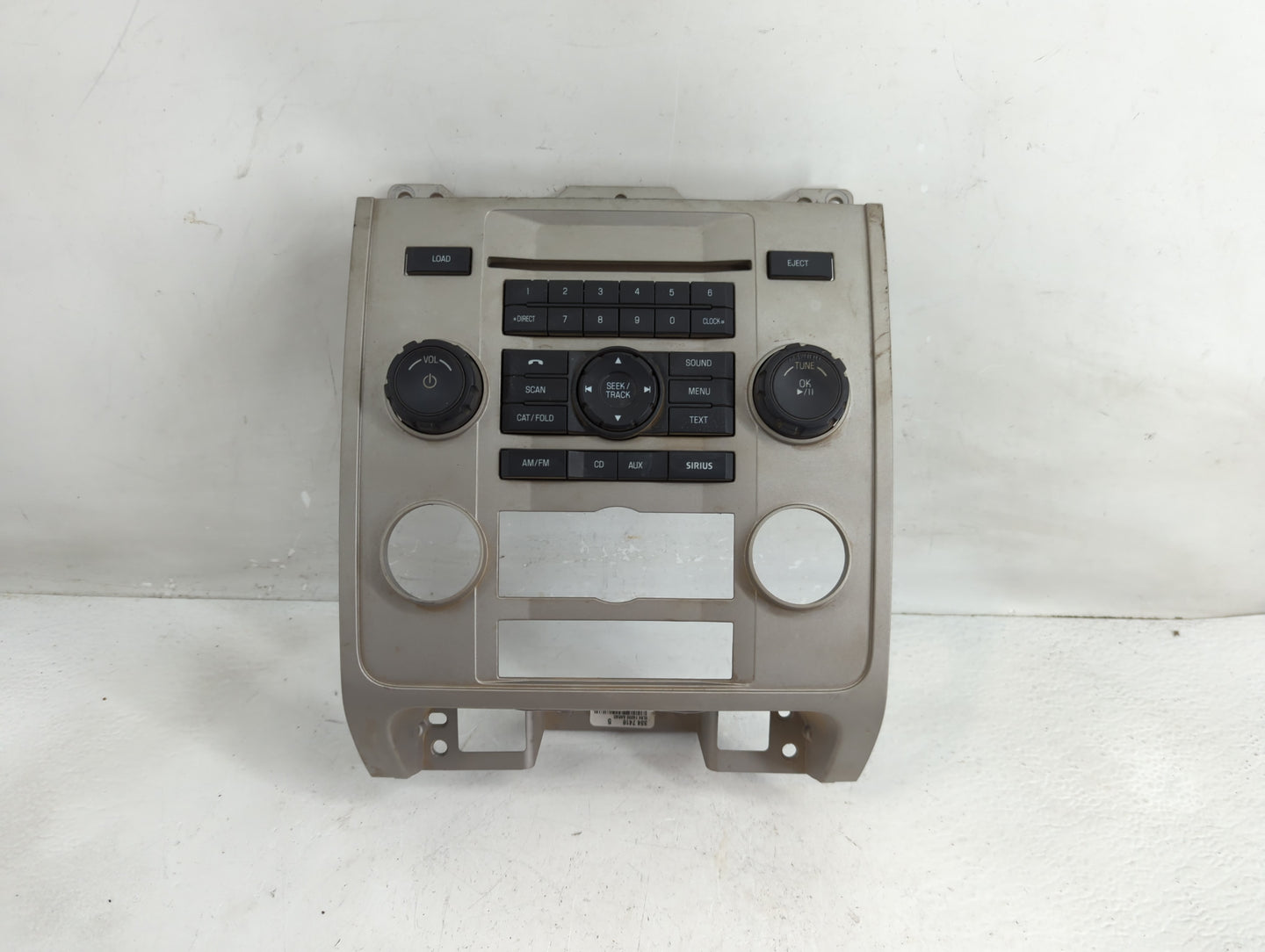 2009-2012 Ford Escape Radio AM FM Cd Player Receiver Replacement P/N:9L8T-18A802-BB Fits Fits 2009 2010 2011 2012 OEM Used A
