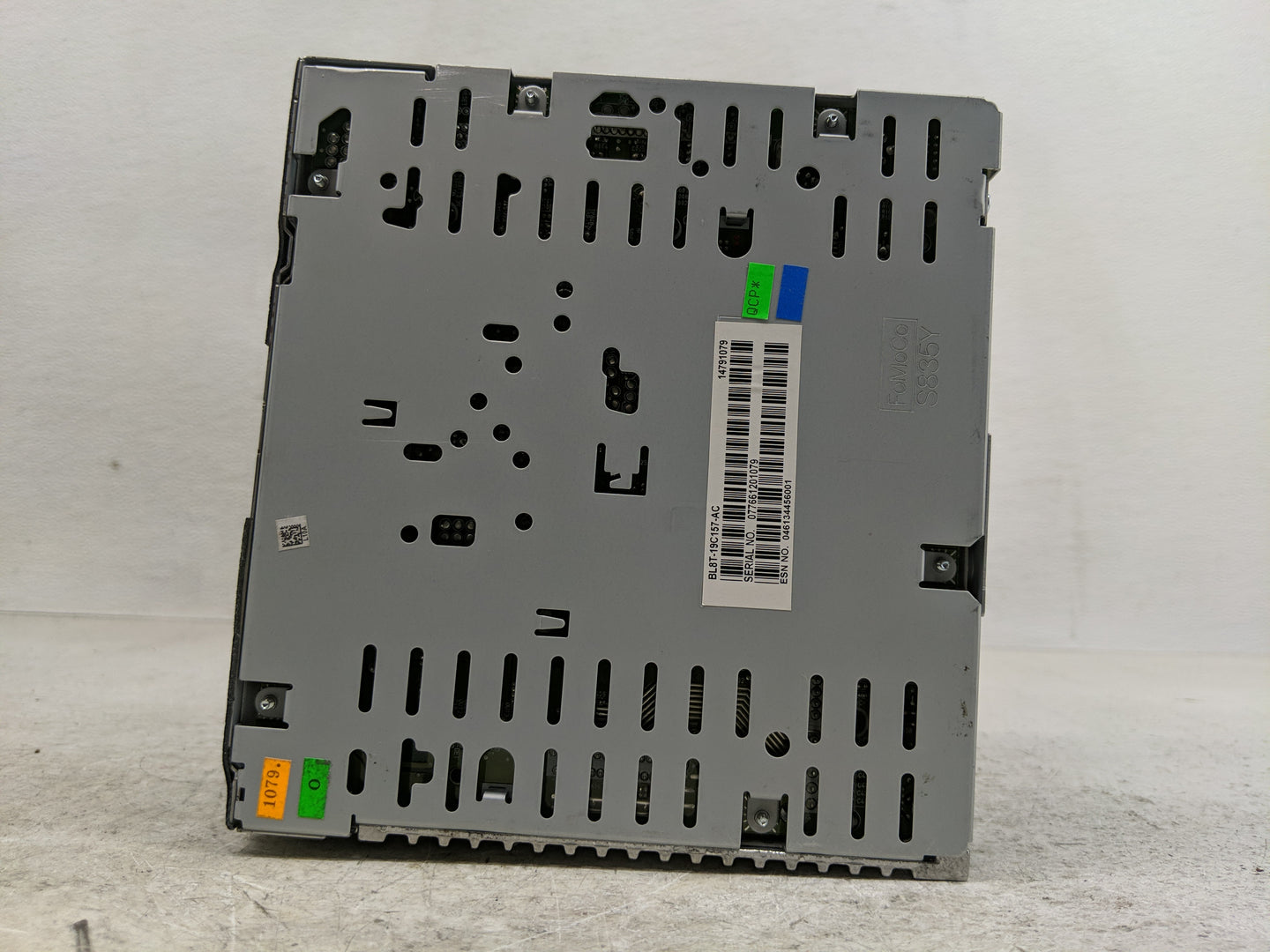 2011-2012 Ford Escape Radio AM FM Cd Player Receiver Replacement P/N:BL8T-19C157-AC Fits Fits 2011 2012 OEM Used Auto Parts 