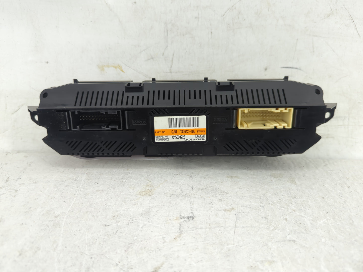 2013-2015 Ford Escape Climate Control Module Temperature AC/Heater Replacement P/N:CJ5T-18C612-BA Fits Fits 2013 2014 2015 O