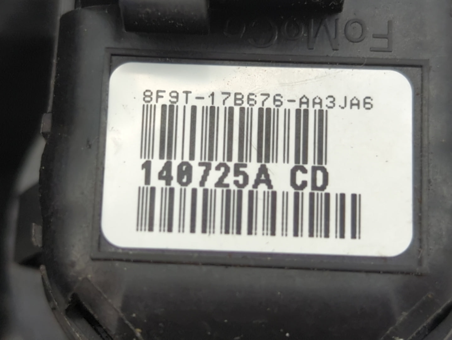 2008-2012 Ford Escape Master Power Window Switch Replacement Driver Side Left P/N:8F9T-17B676-AA3JA6 Fits OEM Used Auto Part