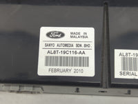 2010-2012 Ford Escape Radio AM FM Cd Player Receiver Replacement P/N:AL8T-19C116-AA Fits Fits 2010 2011 2012 OEM Used Auto P