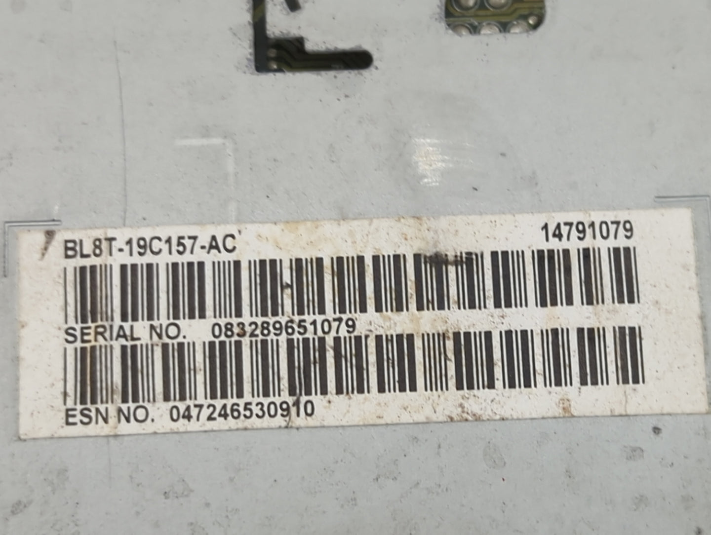 2009-2012 Ford Escape Radio AM FM Cd Player Receiver Replacement P/N:BL8T-19C157-AC 9L8T-18A802 Fits Fits 2009 2010 2011 201