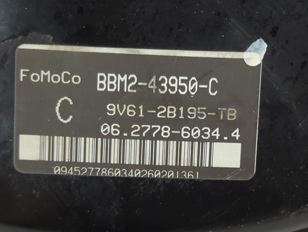 2012 Ford Escape Power Brake Booster Oem 1466368 - Oemusedautoparts1.com