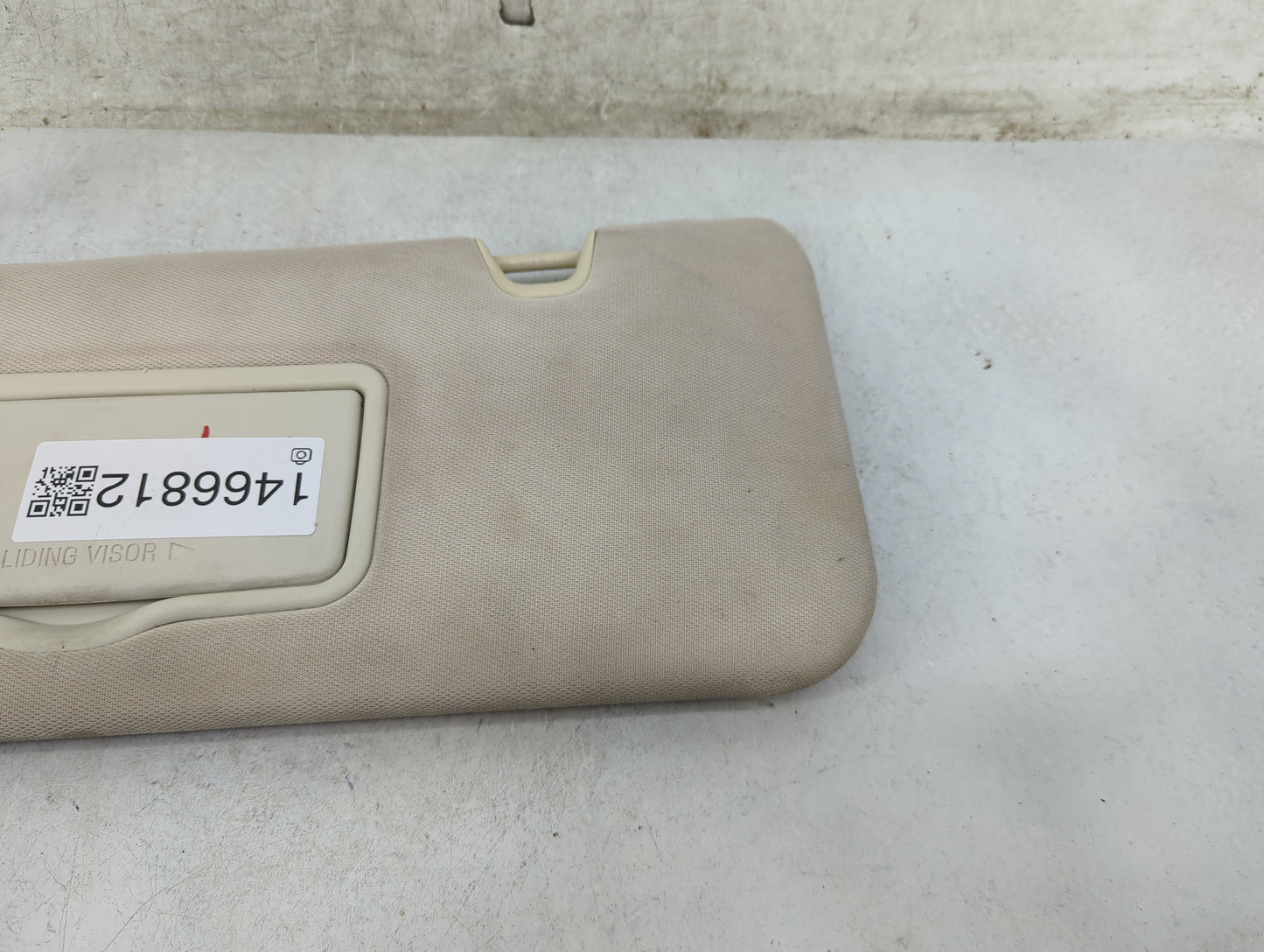 2012 Ford Escape Sun Visor Shade Replacement Driver Left Mirror Fits OEM Used Auto Parts - Oemusedautoparts1.com