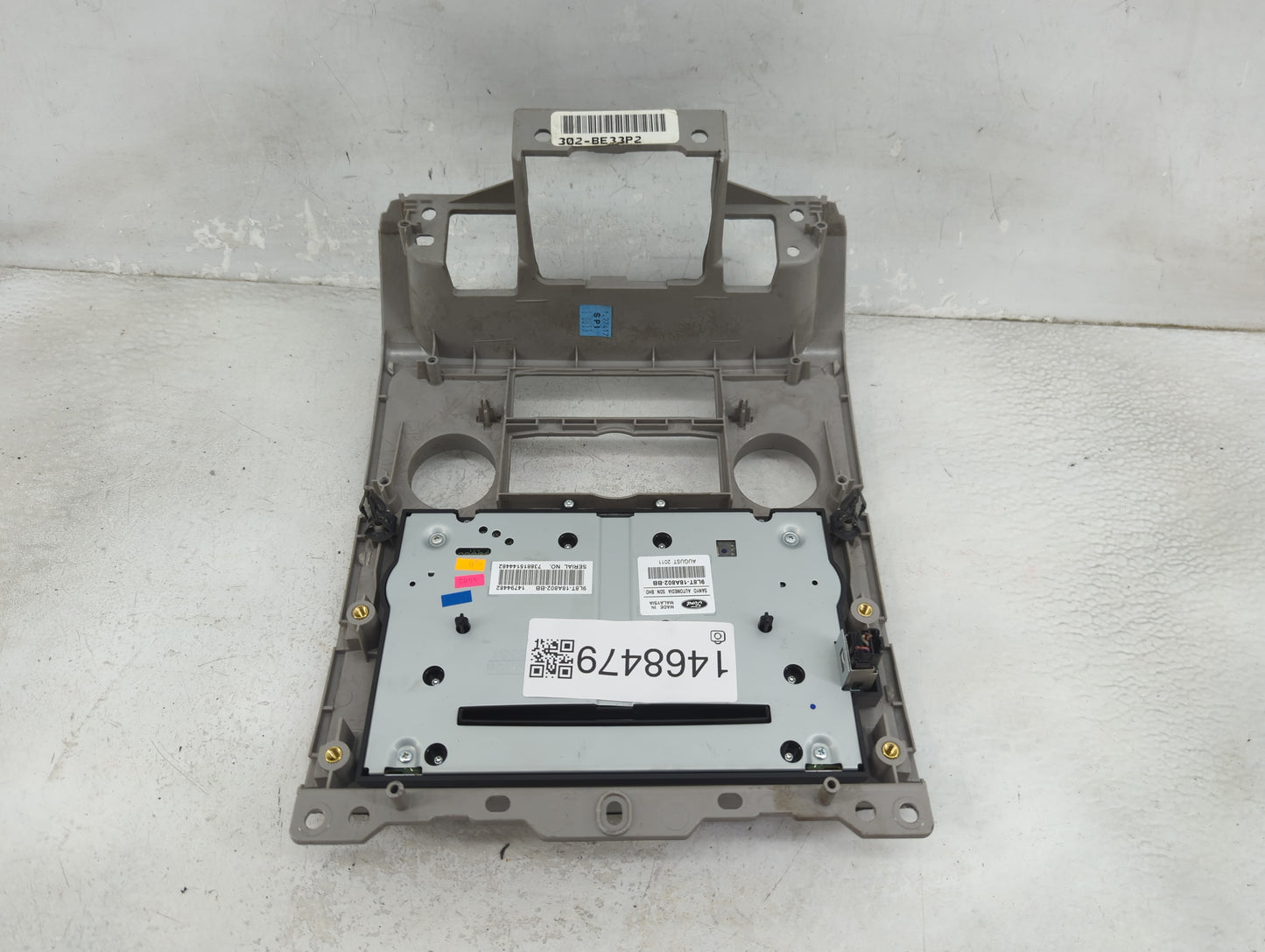 2009-2012 Ford Escape Radio Control Panel Tan - Oemusedautoparts1.com