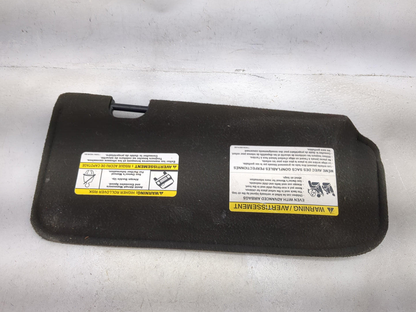 2010-2012 Ford Escape Sun Visor Shade Replacement Passenger Right Mirror Fits Fits 2010 2011 2012 OEM Used Auto Parts - Oemu