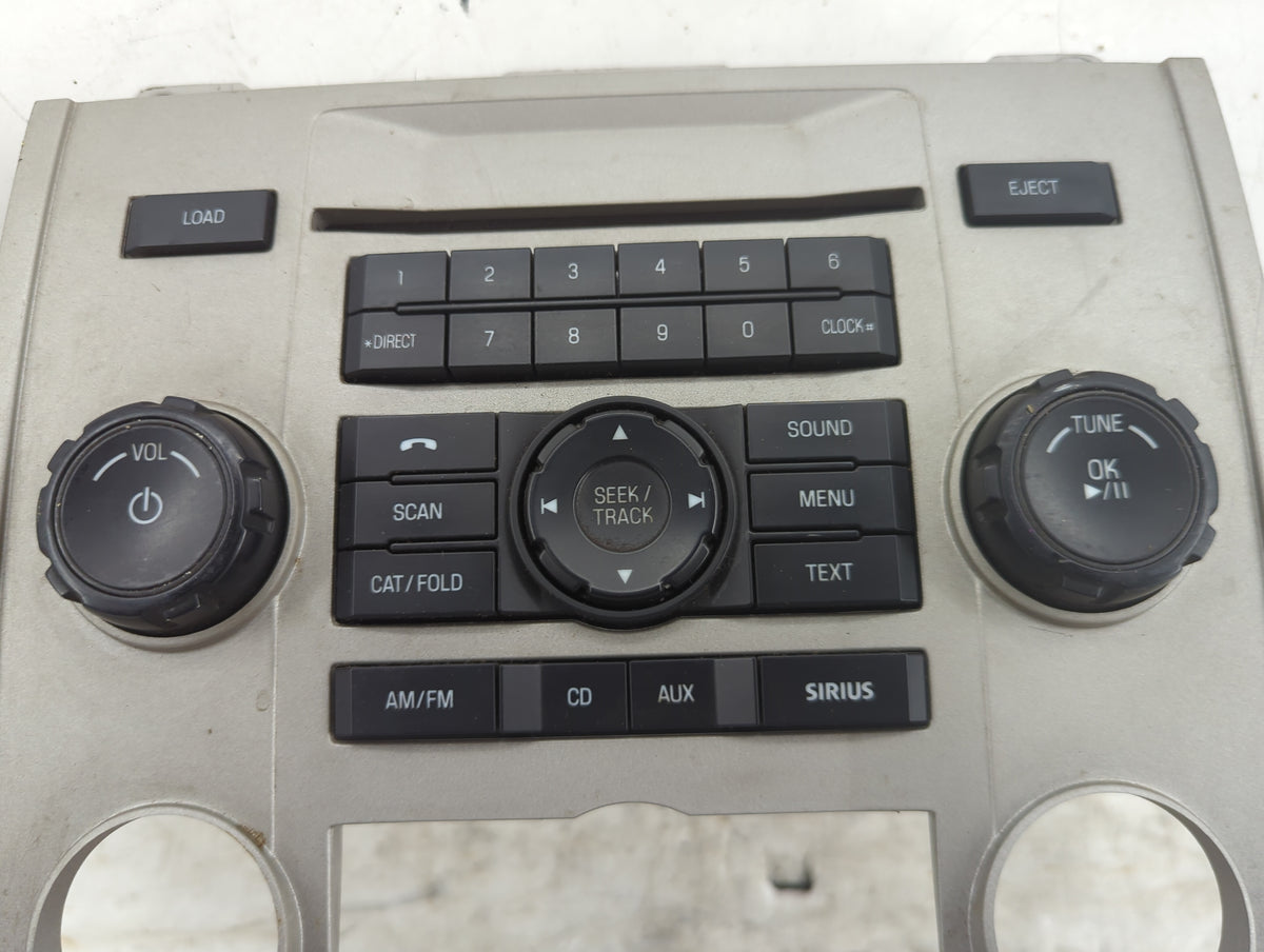 2009-2012 Ford Escape Radio Control Panel Silver - Oemusedautoparts1.com