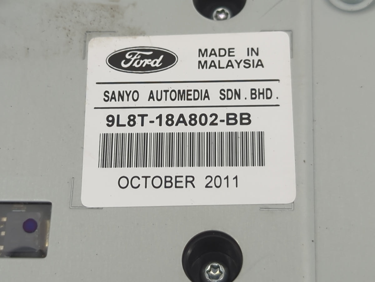 2009-2012 Ford Escape Radio Control Panel Silver - Oemusedautoparts1.com
