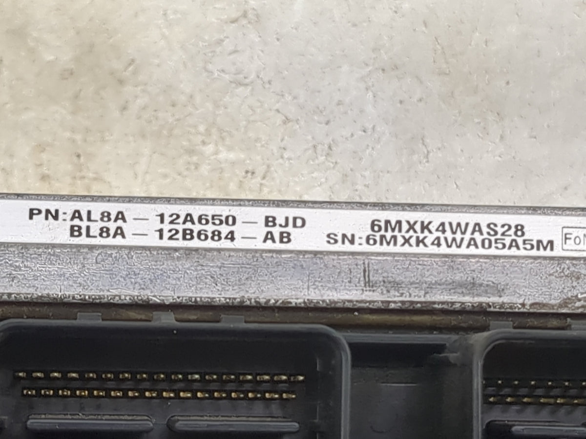 2011-2012 Ford Escape PCM Engine Control Computer ECU ECM PCU OEM P/N:AL8A-12A650-BJD BL8A-12B684-AB Fits 2011 2012 OEM Used