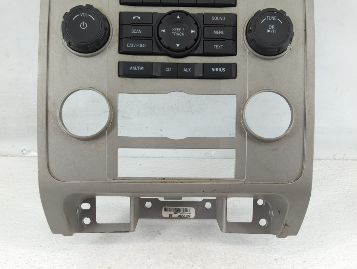 2009-2012 Ford Escape Radio Control Panel - Oemusedautoparts1.com