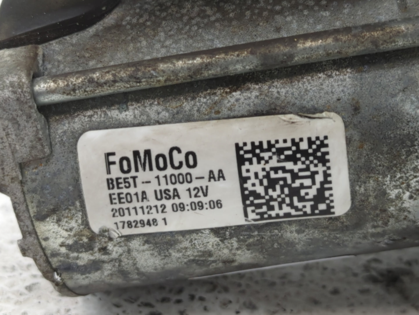 2011-2012 Ford Escape Car Starter Motor Solenoid OEM P/N:BE5T-11000-AA Fits Fits 2010 2011 2012 OEM Used Auto Parts - Oemuse