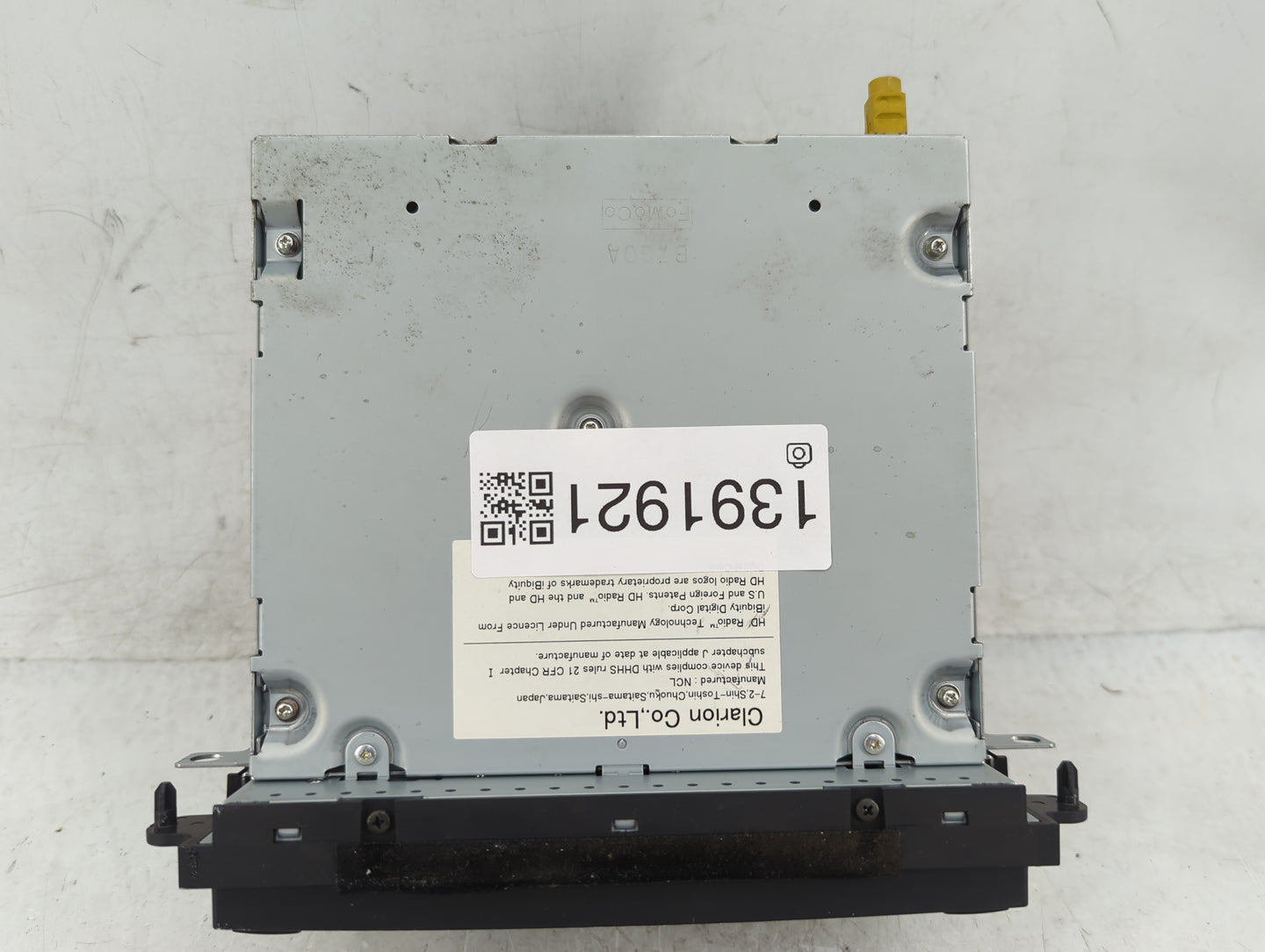 2012 Ford Expedition Radio AM FM Cd Player Receiver Replacement P/N:CL1T 18K931 AA Fits OEM Used Auto Parts - Oemusedautopar