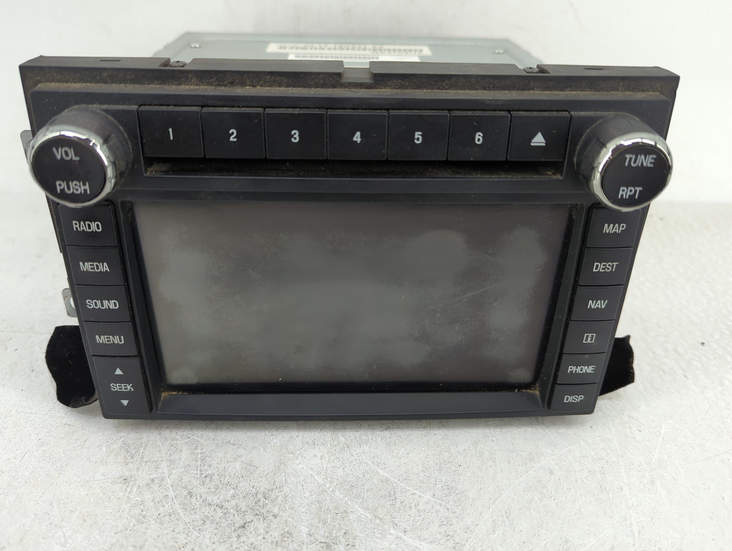 2012 Ford Expedition Radio AM FM Cd Player Receiver Replacement P/N:QX3702UA Fits OEM Used Auto Parts - Oemusedautoparts1.co