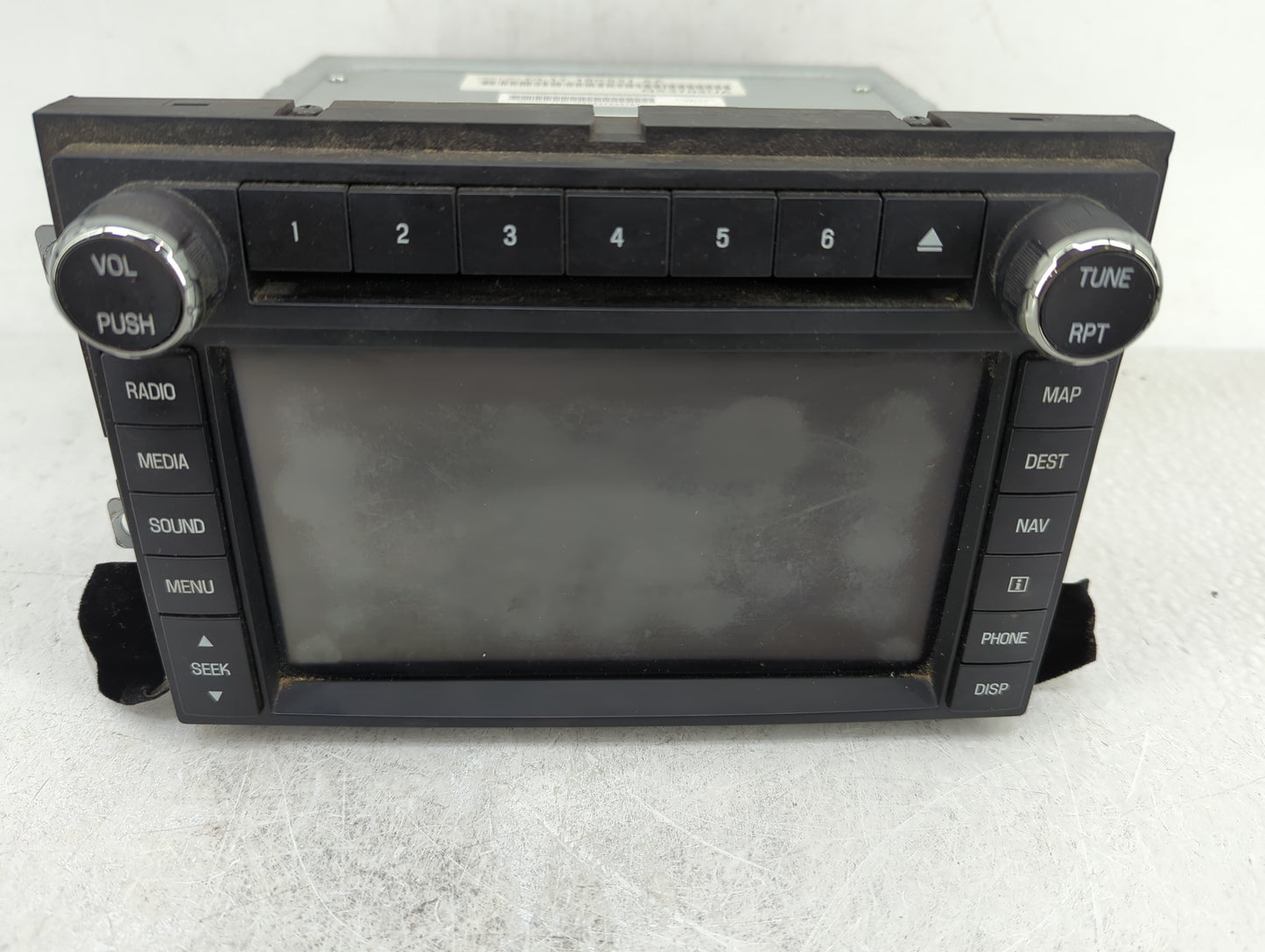 2012 Ford Expedition Radio AM FM Cd Player Receiver Replacement P/N:QX3702UA Fits OEM Used Auto Parts - Oemusedautoparts1.co