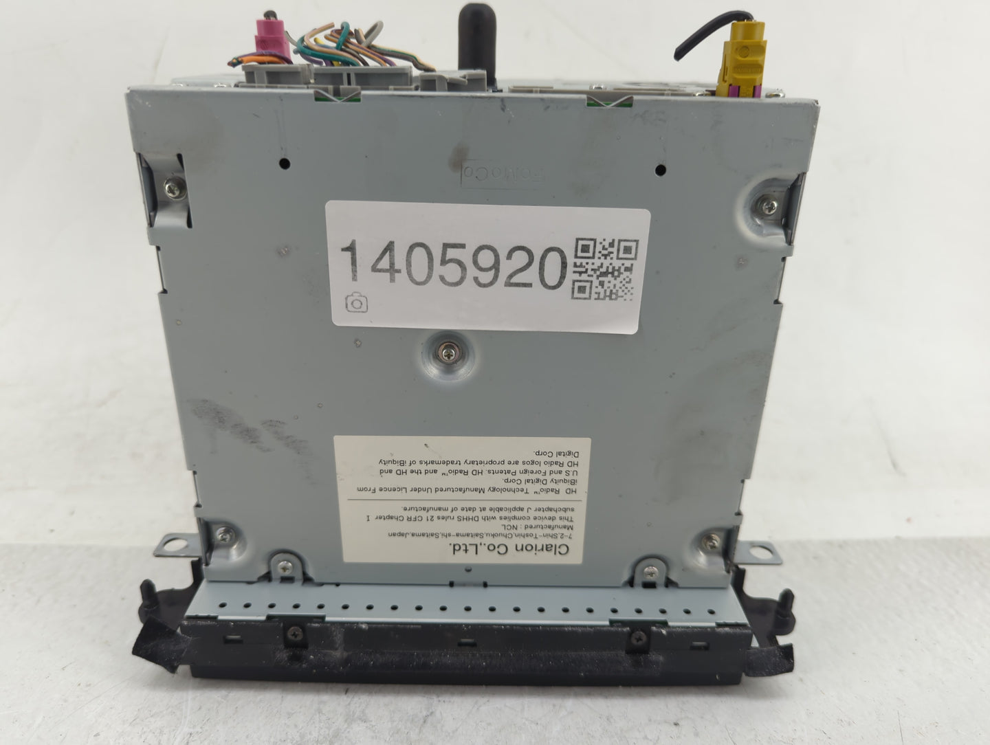 2012 Ford Expedition Radio AM FM Cd Player Receiver Replacement P/N:CL1T 18K931 AA Fits OEM Used Auto Parts - Oemusedautopar