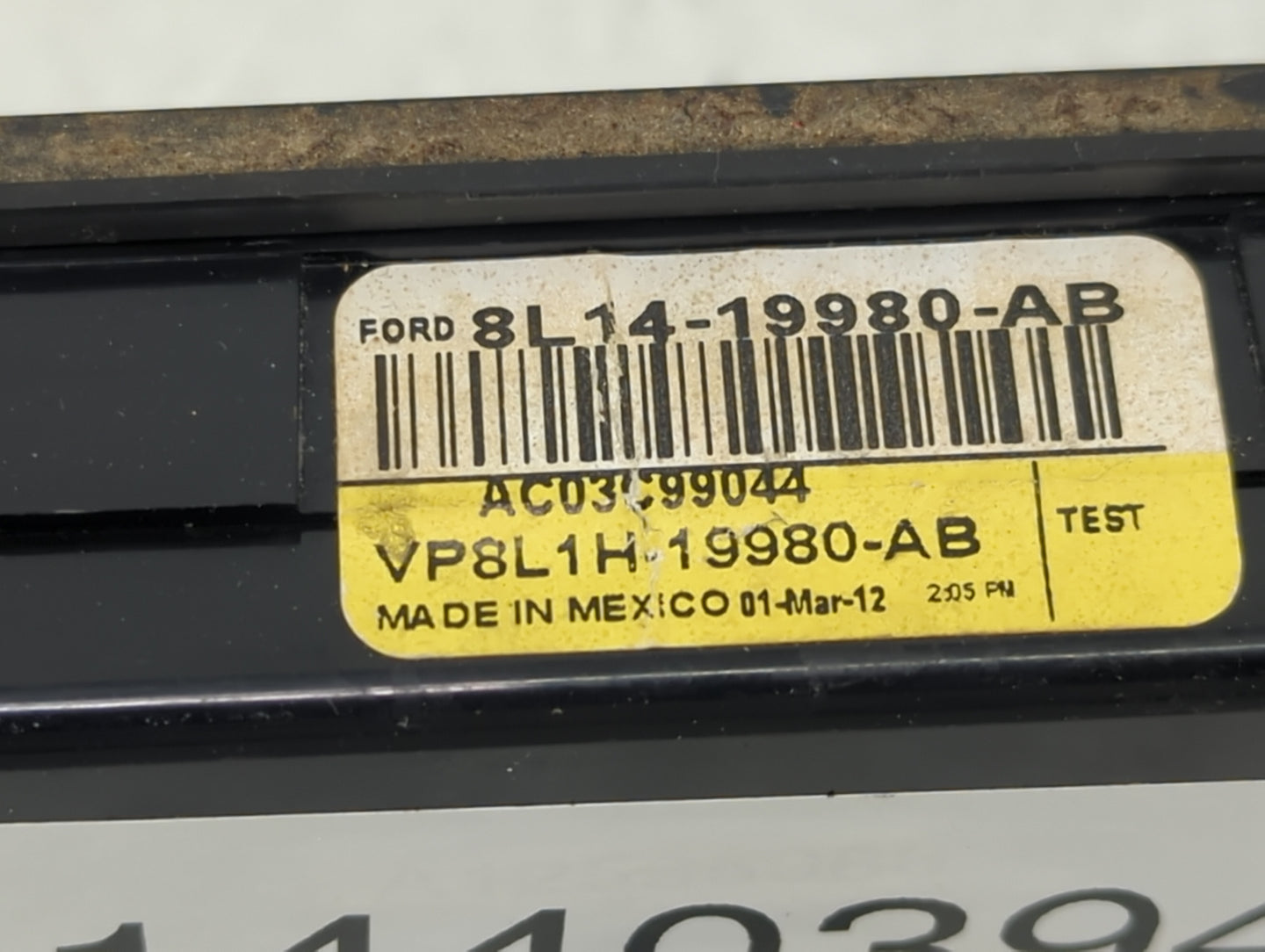 2007-2014 Ford Expedition Climate Control Module Temperature AC/Heater Replacement P/N:8L14-19980-AB Fits OEM Used Auto Part