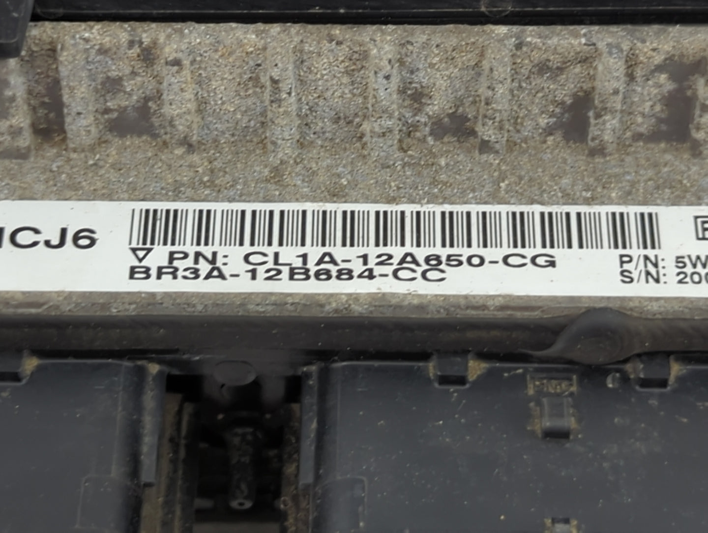 2012 Ford Expedition PCM Engine Control Computer ECU ECM PCU OEM P/N:CL1A-12A650-CG BR3A-12B684-CC, 5WY8909EI Fits OEM Used 