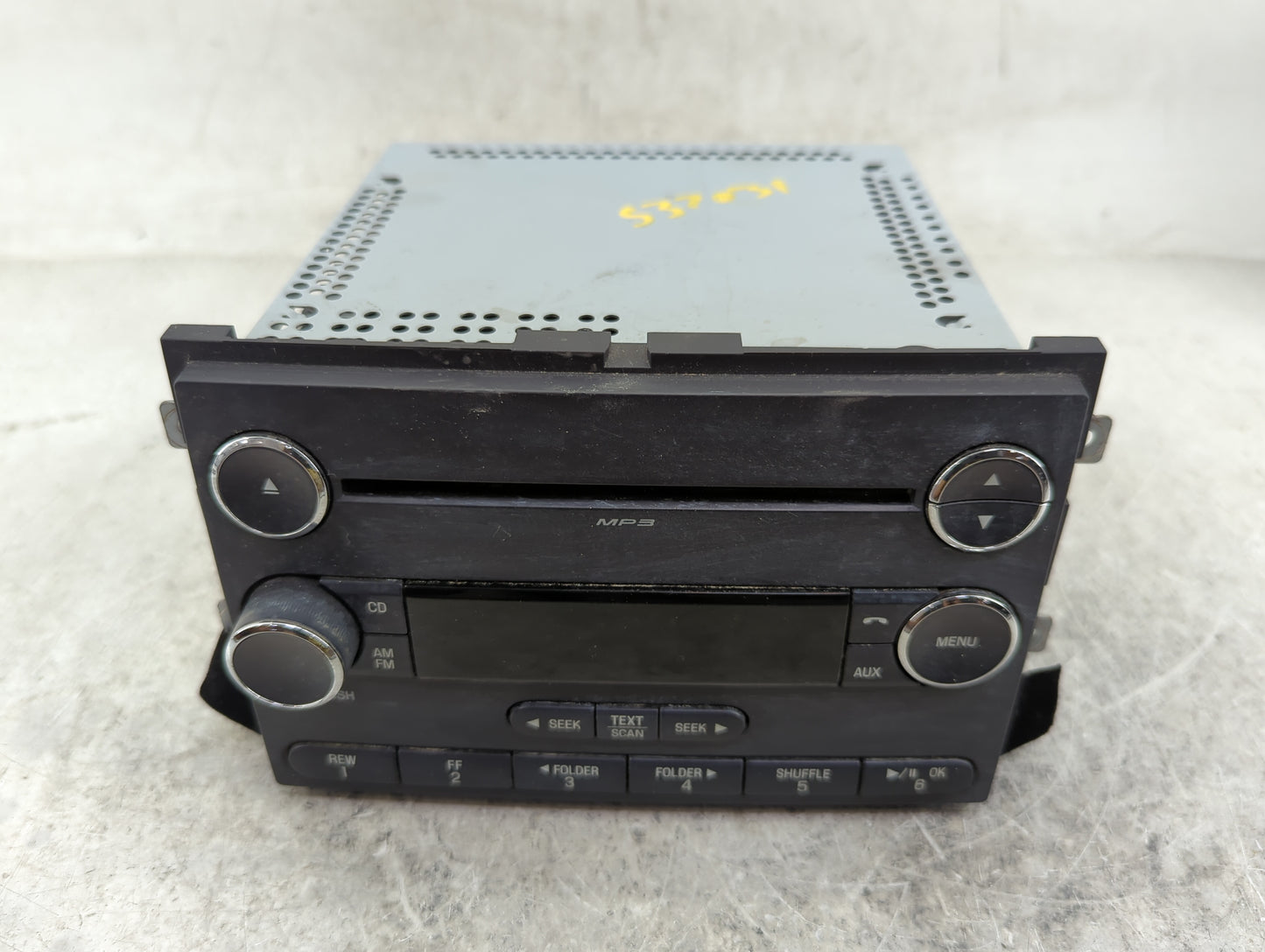 2012 Ford Expedition Radio AM FM Cd Player Receiver Replacement P/N:CL1T-19C157-BD Fits OEM Used Auto Parts - Oemusedautopar