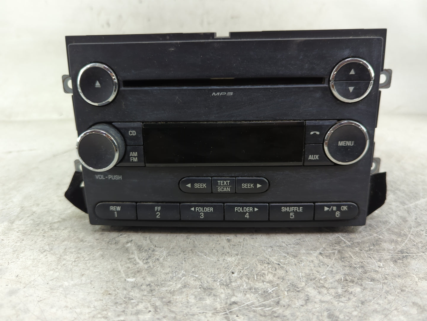 2012 Ford Expedition Radio AM FM Cd Player Receiver Replacement P/N:CL1T-19C157-BD Fits OEM Used Auto Parts - Oemusedautopar