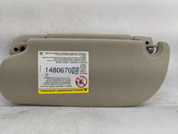 2012 Ford Expedition Sun Visor Shade Replacement Passenger Right Mirror Fits OEM Used Auto Parts - Oemusedautoparts1.com