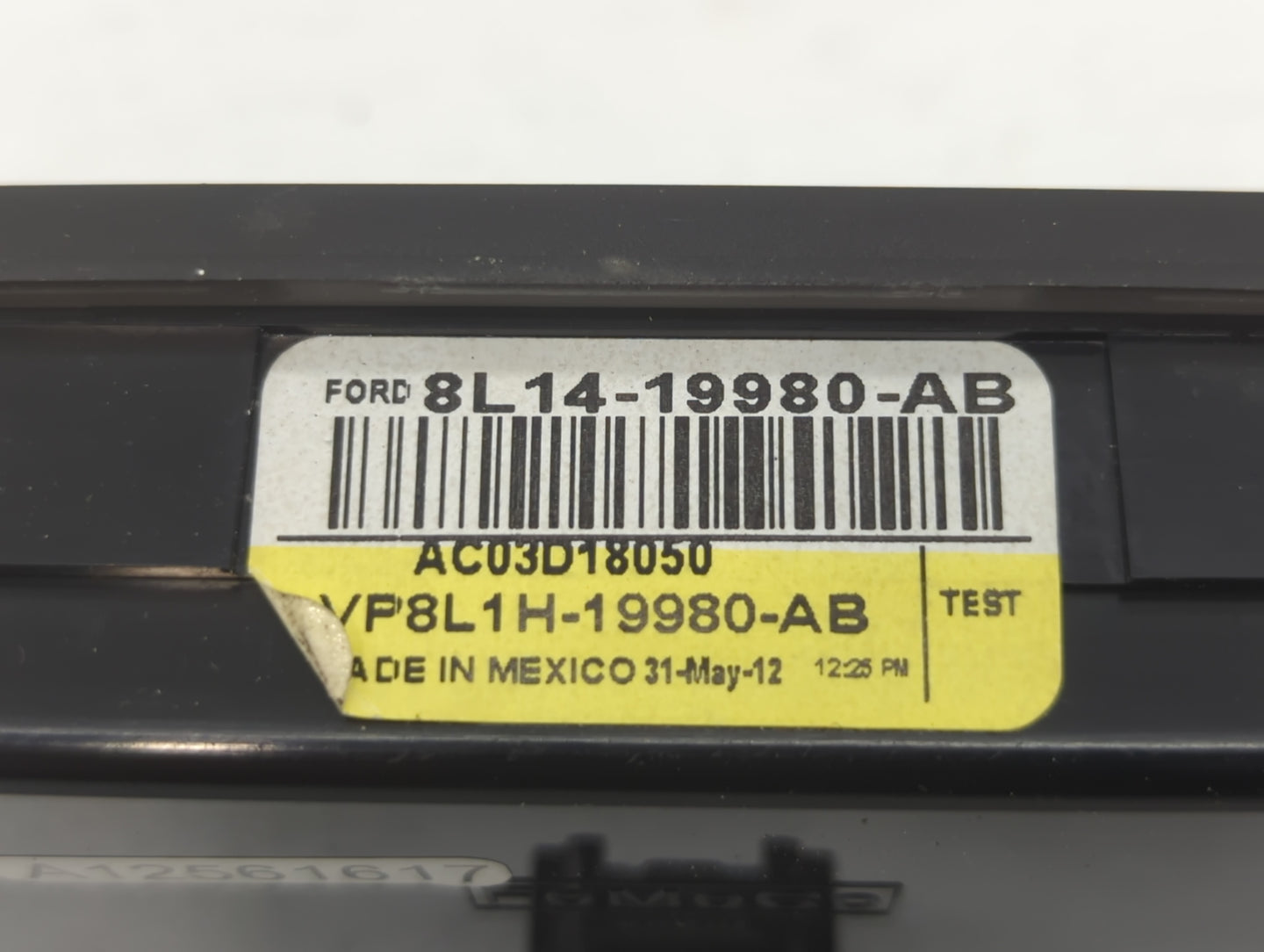2007-2014 Ford Expedition Climate Control Module Temperature AC/Heater Replacement P/N:8L14-19980-AB Fits OEM Used Auto Part