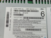 2012 Ford Explorer Radio AM FM Cd Player Receiver Replacement P/N:CB5T-19C107-CC Fits OEM Used Auto Parts - Oemusedautoparts